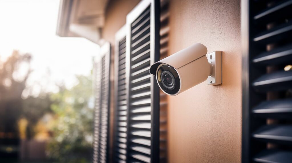 Caméra de surveillance connectée au téléphone : guide 2026